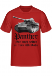 Panther nur noch selten in freier Wildbahn T-Shirt