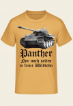 Panther nur noch selten in freier Wildbahn T-Shirt