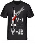 V-1 V-2 Rakete - T-Shirt