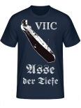 U-Boot VIIC Asse der Tiefe T-Shirt