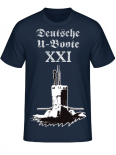 Deutsche U-Boote Typ XXI - T-Shirt