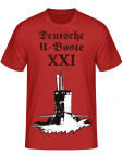 Deutsche U-Boote Typ XXI - T-Shirt