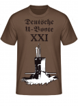 Deutsche U-Boote Typ XXI - T-Shirt