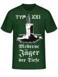 Deutsche U-Boote Typ XXI Moderne Jäger der Tiefe T-Shirt