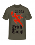 U-552 Erich Topp - T-Shirt