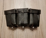 Wehrmacht Patronentasche Karabiner 98k, schwarz