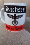 Sachsen(Wunschname möglich) - Meine Heimat - Tasse