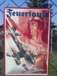 STUKA Feuertaufe - Blechschild