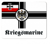 Reichskriegsflagge Deutsches Reich Kriegsmarine - Mauspad/Untersetzer