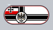 Reichskriegsflagge - Federmappe